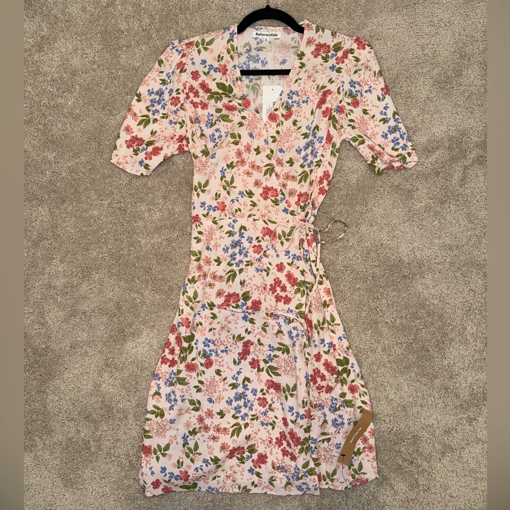 Reformation Laurent Dress Esmee Floral Dress